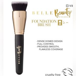 Belle Beauty by Kim Gravel Hover Cover Hi-Definition  Foundation Brush